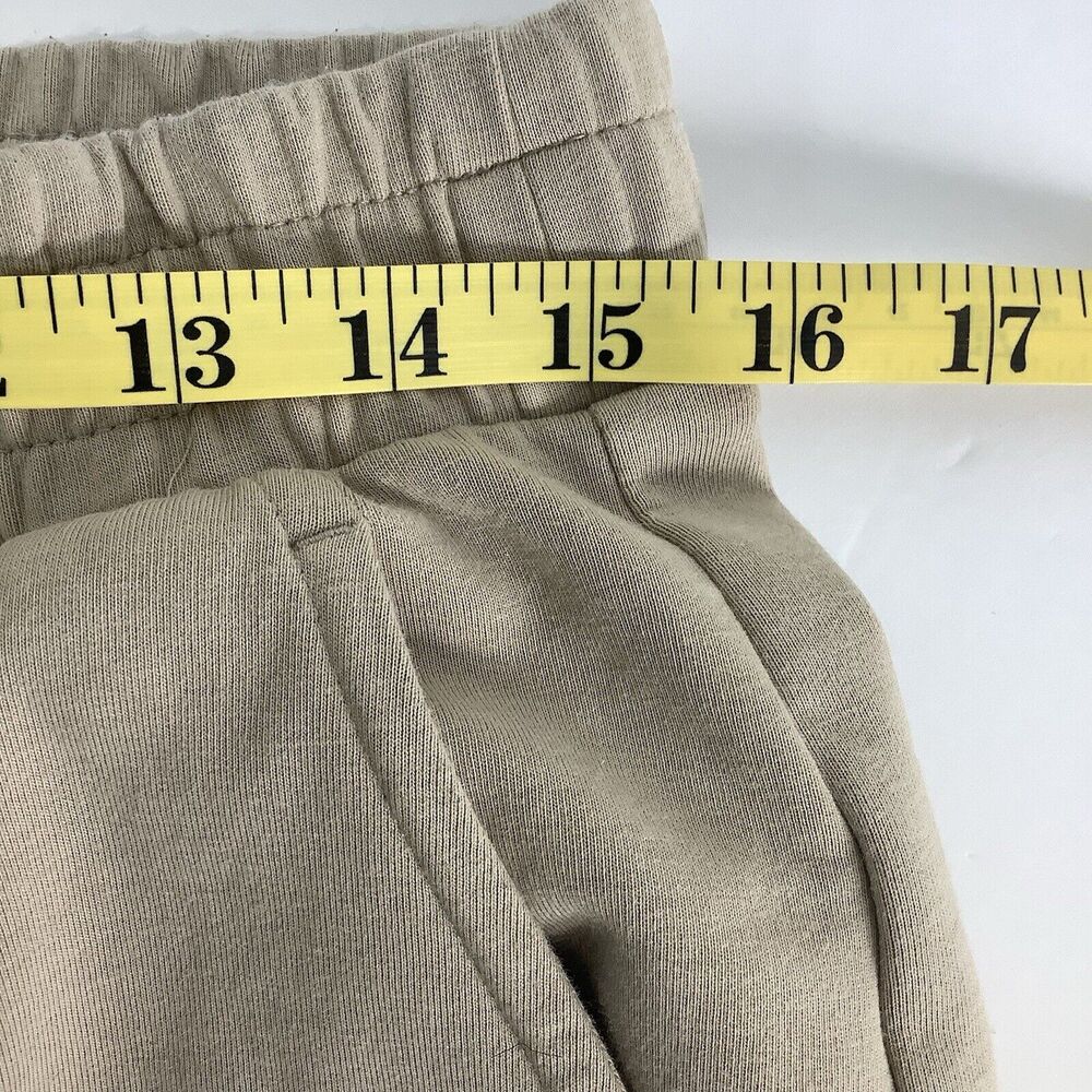 Old Navy Women's High-Waisted Dynamic Fleece Cargo Trouser Pants Size L Beige - Picture 7 of 8